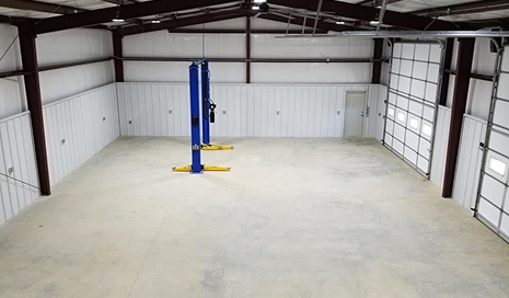 Garage interior