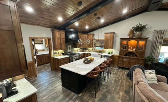 Rustic or Modern Finishes