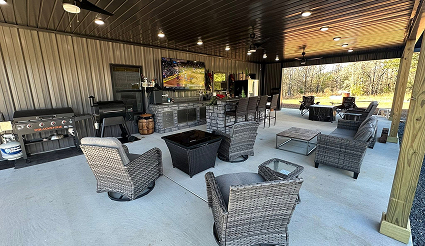 Outdoor living space